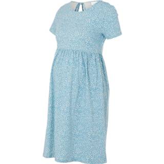👉 Jurk katoen vrouwen blauw 'Kima' 5715211980694