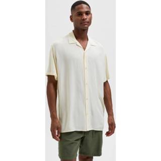 👉 Overhemd viscose s mannen geel 'CARLOS' 5715219919474
