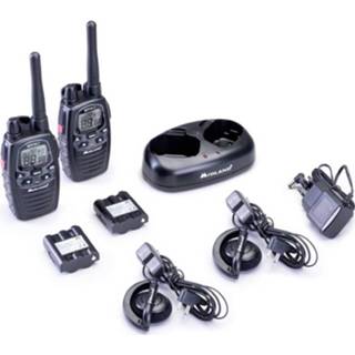 👉 Kofferset Midland G7 Pro 2er Kofferset, PMR446 Doppelstandlader, MA24-L Headsets C1090.18 PMR-portofoon Set van 2 stuks 8011869203916