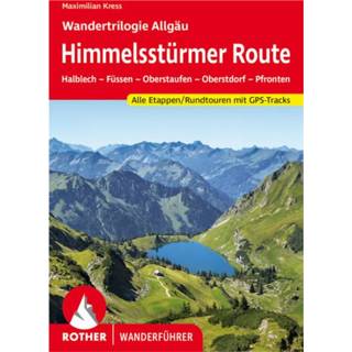 👉 Wandelgids Bergverlag Rother - Himmelsstürmer Route – Wandertrilogie Allgäu 1. Auflage 2021 9783763345861