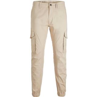 👉 Cargobroek katoen mannen beige 'Straul Flake' 5715216792605