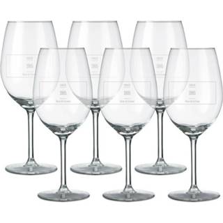 👉 Wijn glas rood wijnglas graveren - 6 stuks 4251217100618