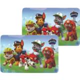 👉 Placemat kinderen 2x stuks placemats voor Paw Patrol 43 x 28 cm