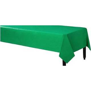 Tafelkleed groen Pasen/Paasontbijt 140 x 240 cm van non woven