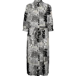 👉 Blousejurk gerecycled materiaal vrouwen grijs 'Gigi' 5715220248662