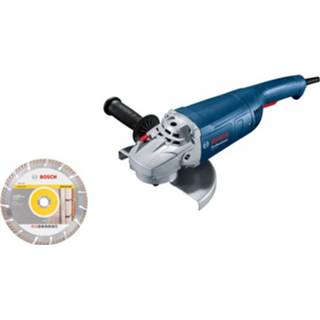 👉 Haakse slijper Bosch Professional GWS 20-230 P 06018C1104 230 mm Incl. doorslijpschijf 2000 W 4059952546704