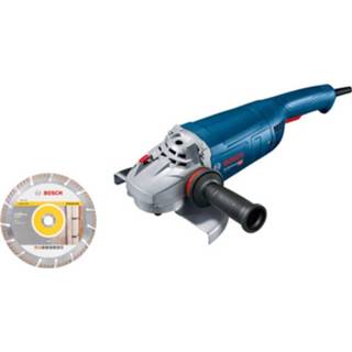 👉 Haakse slijper Bosch Professional GWS 22-230 J 06018C1301 230 mm Incl. doorslijpschijf 2200 W 4059952546780