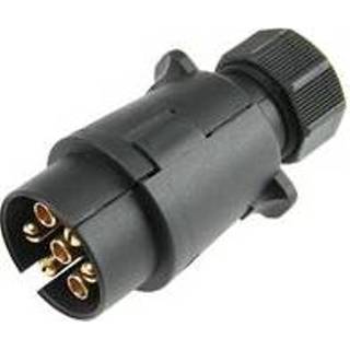 Caravanstekker Schwabe 7-polig 12V IP44 4011160604621