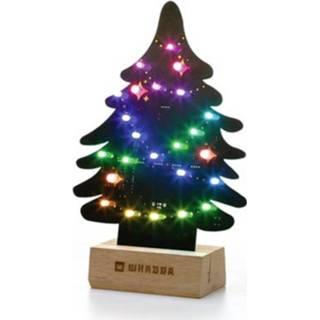👉 Bouwpakket Whadda WSPXL100 LED kerstboom XL-soldeer- programmeerkit 5410329736132