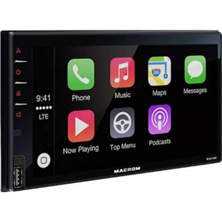 👉 Autoradio Macrom M-DL7000D met scherm dubbel DIN Apple CarPlay, Android Auto, Aansluiting voor achteruitrijcamera, Bluetooth handsfree, DAB+ tuner 8053839213020