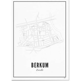 👉 Poster wit Wijck Zwolle Berkum A3 30 x 40 7448141622621