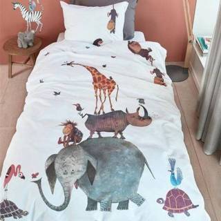 👉 Dekbed katoen wit Fiep Westendorp Dieren van 8719931495565