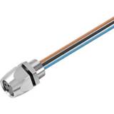 👉 Weidmüller 1856130000 Sensor/actuator steekconnector M8 Bus, inbouw Aantal polen: 3 1 stuk(s)