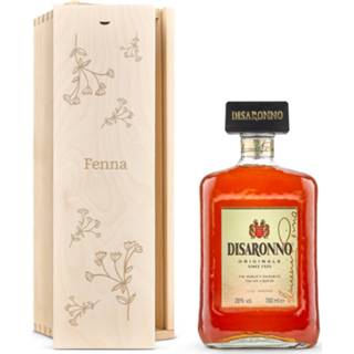 👉 Likeur in gegraveerde kist - Amaretto Disaronno 4251217148214