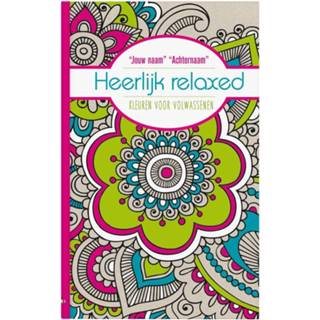 👉 Kleur boek Kleurboek voor volwassenen met naam en foto - Heerlijk relaxed Softcover 4250891849622