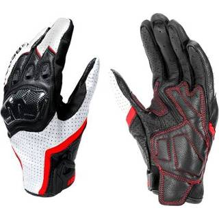 👉 Glove wit sheepskin m active BSDDP RHA0119 Motorcycle Breathable Glove, Size: M(White)