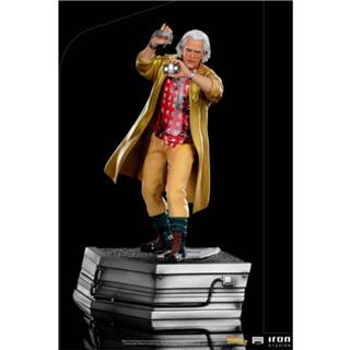 👉 Bruin Iron Studios Back to the Future II Art Scale Statue 1/10 Doc Brown 25 cm