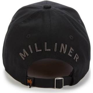 👉 Baseball cap zwart unisex Milliner MLR Embroidered - Black 5059479696387 1649955855687