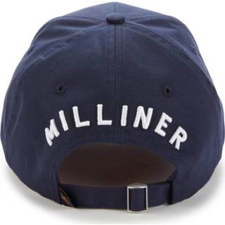 👉 Baseball cap unisex blauw Milliner MLR Embroidered - Navy 5059479696394 1649955855687