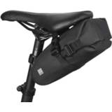 👉 Fiets zwart active Sahoo 1L Waterdichte Tail Bag Zadeltas Riding Equipment Kit (zwart)