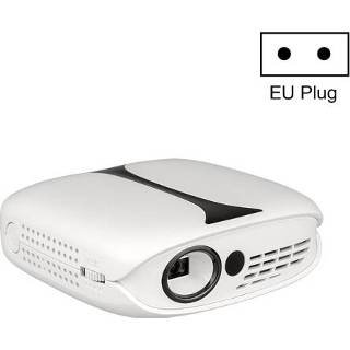 👉 Projector active LEJIADA RD-606 854X480P DLP Home Mini Draagbare projector, mobiele telefoon SMAE-schermversie (EU-stekker)