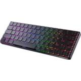 👉 Toetsenbord zwart active ONIKUMA G29 69 Sleutels Drie-Mode RGB Licht Draadloos Laag Axis Mechanisch (zwart)