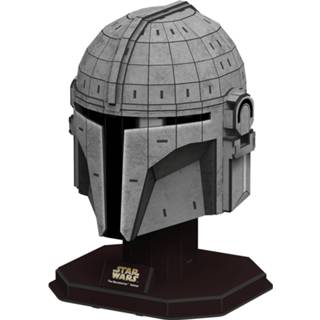 👉 Helm unisex mannen Star Wars: The Book of Boba Fett Mandalorian's Helmet Paper Core 3D Puzzle Model 5056015085223