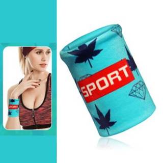 👉 Polsband elastische s active 3 stks Sport Fitness Polsbandjes Absorberen Sweat Playing Ball Riding Wiping Cold Polsbandjes, Specificatie: (Maple Leaf)