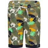 👉 Sweat short jongens B.Nosy AOP - Proud cactus 8720173781965