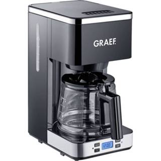 👉 Koffiezetapparaat rood Graef FK 403 Capaciteit koppen: 10 Glazen kan, Warmhoudfunctie 4001627022624
