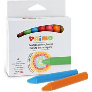 👉 Waskrijt active Primo waskrijtjes jumbo - 8st 8006919340123