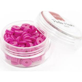 👉 Kralendoosje roze active La petiteépicerie met 200 heishi kralen - camellia