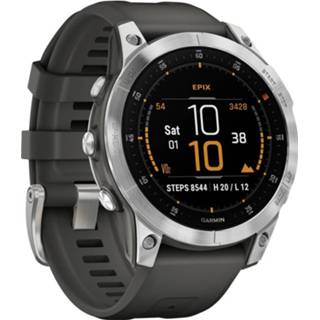 👉 Smartwatch leigrijs grijs Garmin EPIX™ 33 mm (state gray)