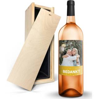 👉 Etiket Wijn met bedrukt - AIX rosé (Magnum) 4251217138659