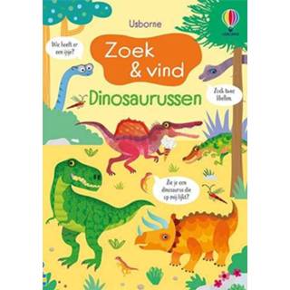 Dinosaurus active Uitgeverij usborne zoek en vind dinosaurussen 9781474990592