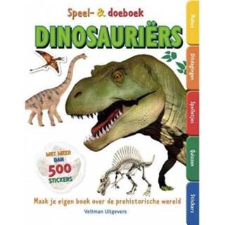 👉 Doeboek active Veltman uitgevers speel- en dinosauriërs 9789048310746