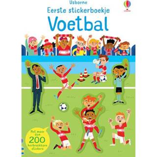 👉 Stickerboek active Uitgeverij usborne eerste stickerboekje voetbal 9781474973892