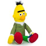 👉 Knuffel multi pluche stof kinderen Sesamstraat pop van Bert 38 cm