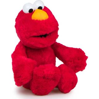 👉 Knuffel multi pluche stof kinderen Sesamstraat pop van Elmo 38 cm