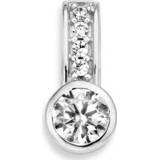 👉 Excellent Jewelry Zirkonia Hanger van Witgoud