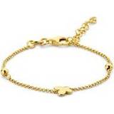 👉 Armband goudkleurige active meisjes met Vlinder voor