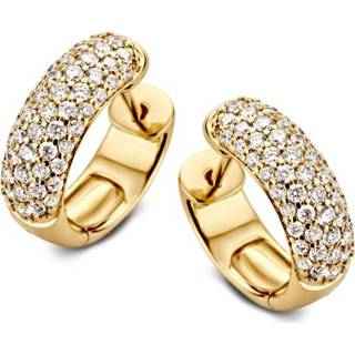 👉 Oorring gouden diamanten active Excellent Jewelry Luxe Oorringen met 0,96crt.