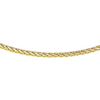 👉 Elegant Vossestaart Collier van Gepolijst Geelgoud
