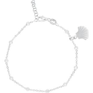 👉 Enkelband zilveren active kinderen Lilly Enkelbandje met Schelp Bedel voor 8718465787900