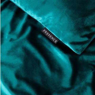 Microvezel-Polyester blauw Presence 2-Pack Sierkussenslopen Velvet Kleur: Petrol, 30x50 8719909034895