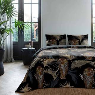 👉 Dekbedovertrek Boho 1-persoons (140x200/220 cm) - Katoen - - Zwart, - Ga naar Dekbed-Discounter.nl & Profiteer Nu