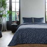 👉 Kussen slop katoen blauw Fresh & Co Jeansskin Blue Lits-jumeaux (240 x 200/220 cm + 2 kussenslopen) Dekbedovertrek 8717285197210