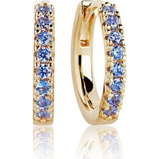 👉 Goud medium onesize vrouwen blauw Earrings Ellera Gold 5710698064646