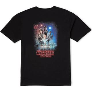 👉 Stranger Things Poster Oversized Heavyweight T-Shirt - Black - XXL - Zwart