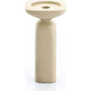 👉 Kaarsenhouder beige medium Squand -